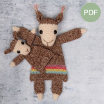 Duo Deal: Lama en mini lama Pdf patroon